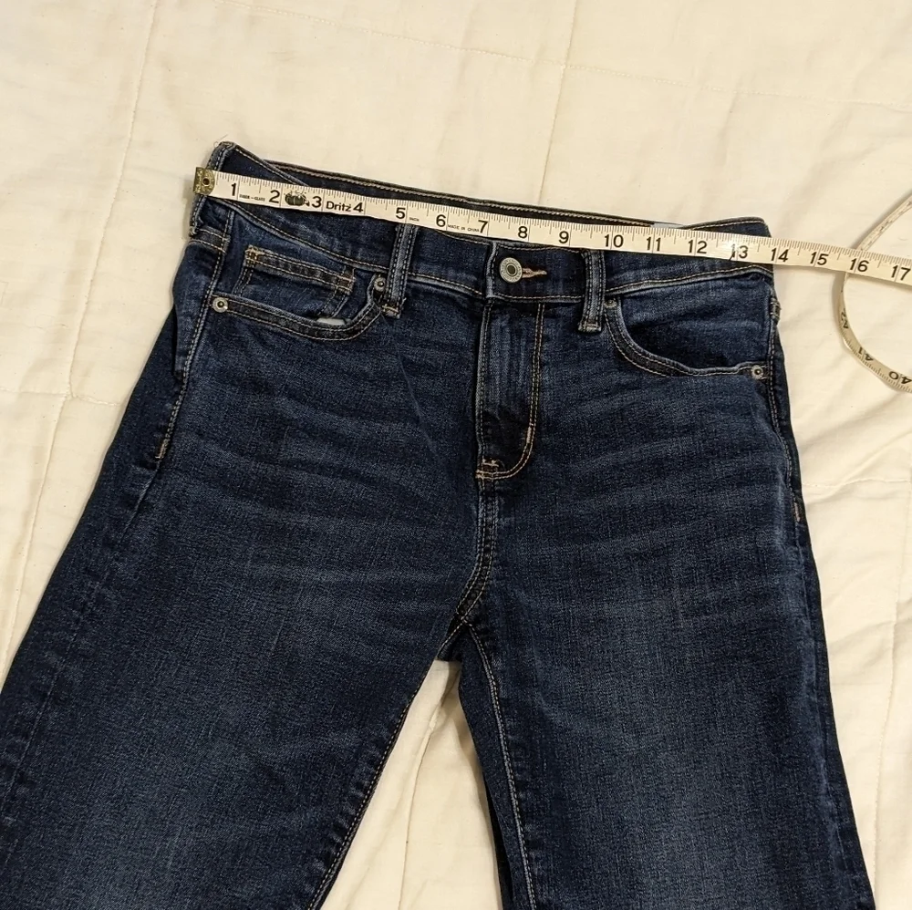 Old Navy dark blue Karate slim jeans size 14